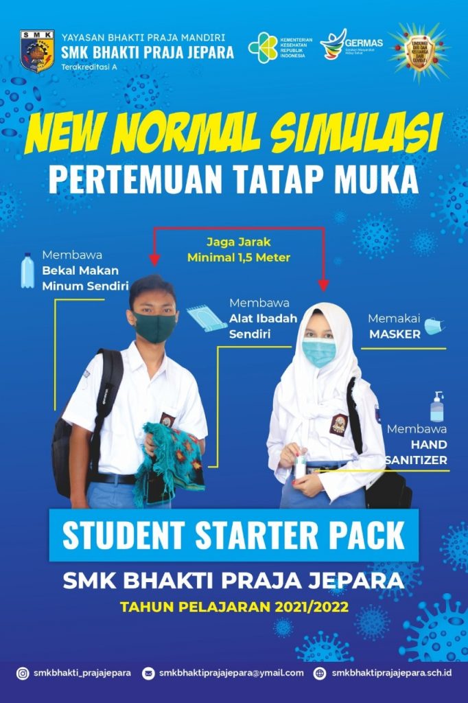 Smks Bhakti Praja Jepara bersiap untuk PTM