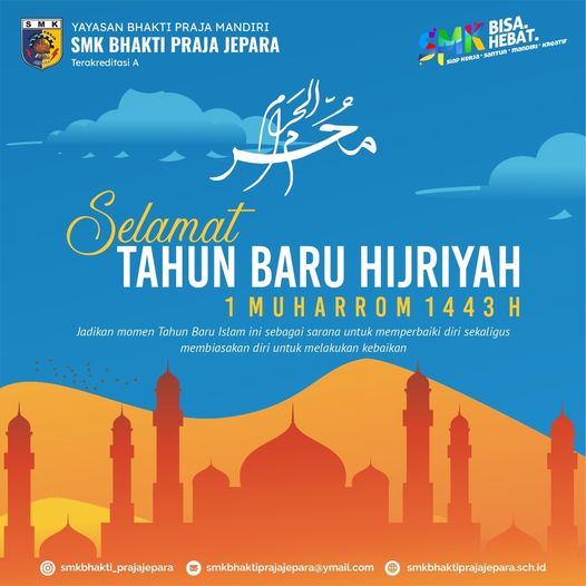 Selamat Tahun Baru Hijriyah 1443 H