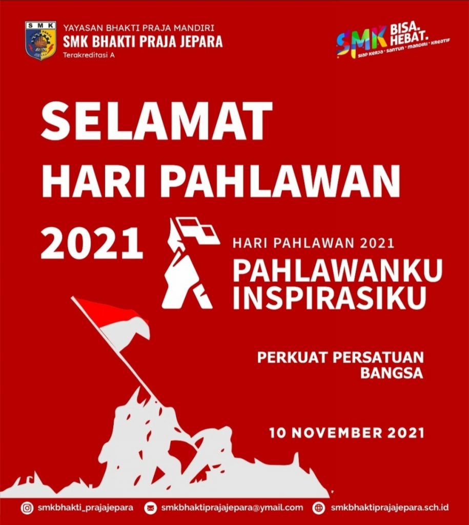 Selamat Hari Pahlawan 2021